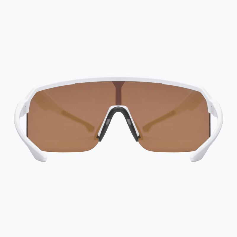 Окуляри сонцезахисні UVEX Ramp white matt/mirror gold 4