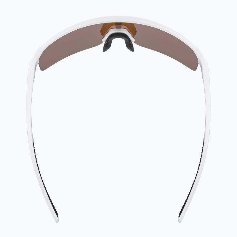 Окуляри сонцезахисні UVEX Ramp white matt/mirror gold 5