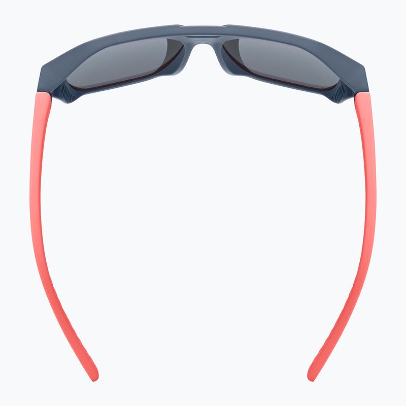 Окуляри сонцезахисні дитячі UVEX Cosmic Jr blue red matt/mirror purple 4