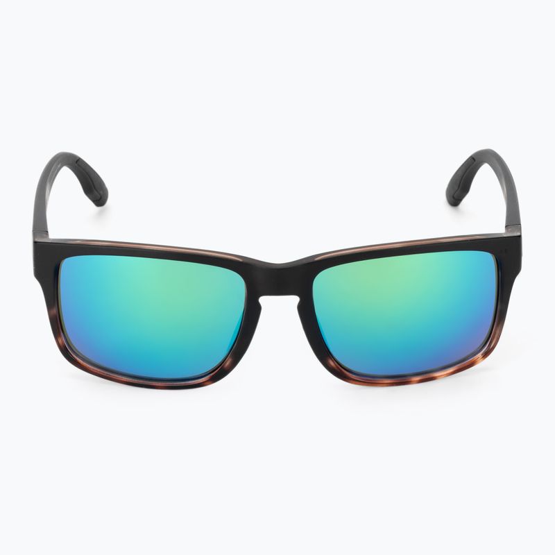 Окуляри сонцезахисні UVEX Poise black demi matt/mirror green 3