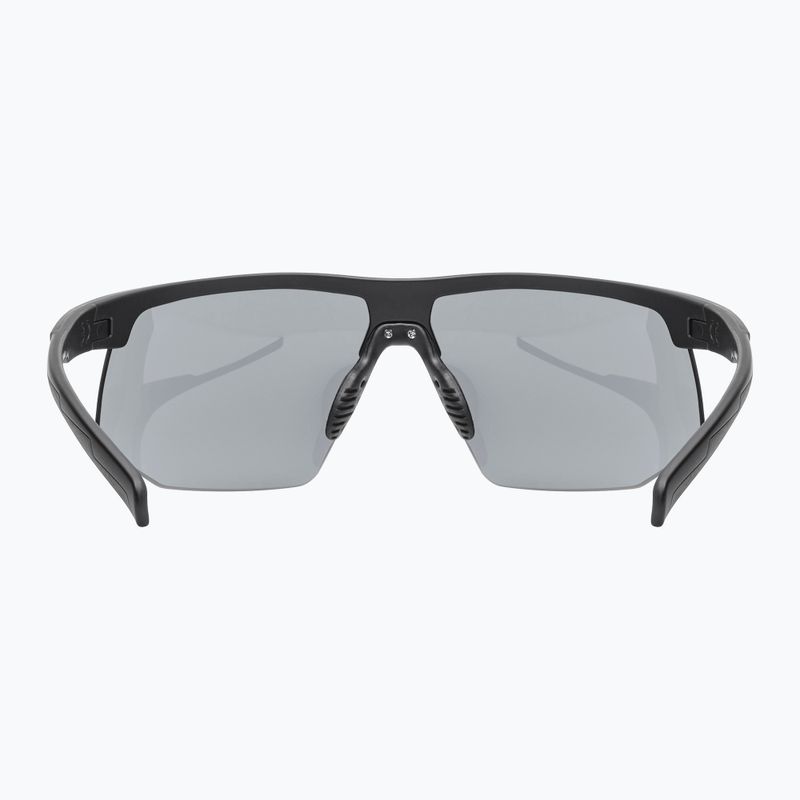 Окуляри сонцезахисні UVEX Aerios black matt/smoke 4