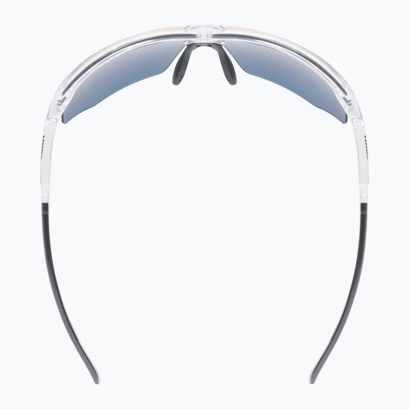 Окуляри сонцезахисні UVEX Aerios clear/mirror red 5