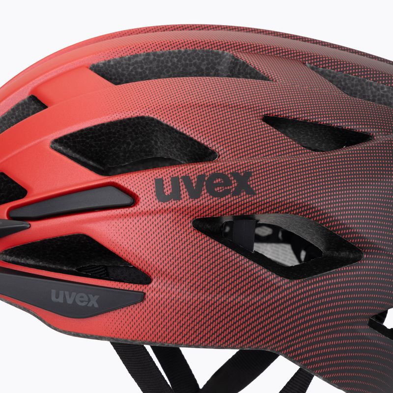 Шолом велосипедний UVEX I-vo 2 red/black matt 7