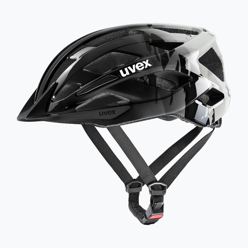 Шолом велосипедний дитячий UVEX Air Wing 2 warm grey/black 8
