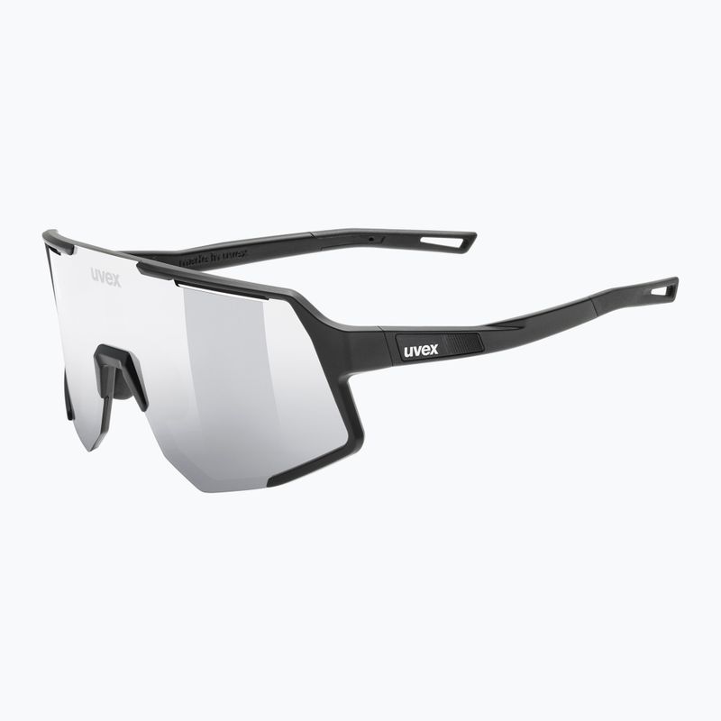 Окуляри сонцезахисні UVEX Sequenze black matt/mirror silver