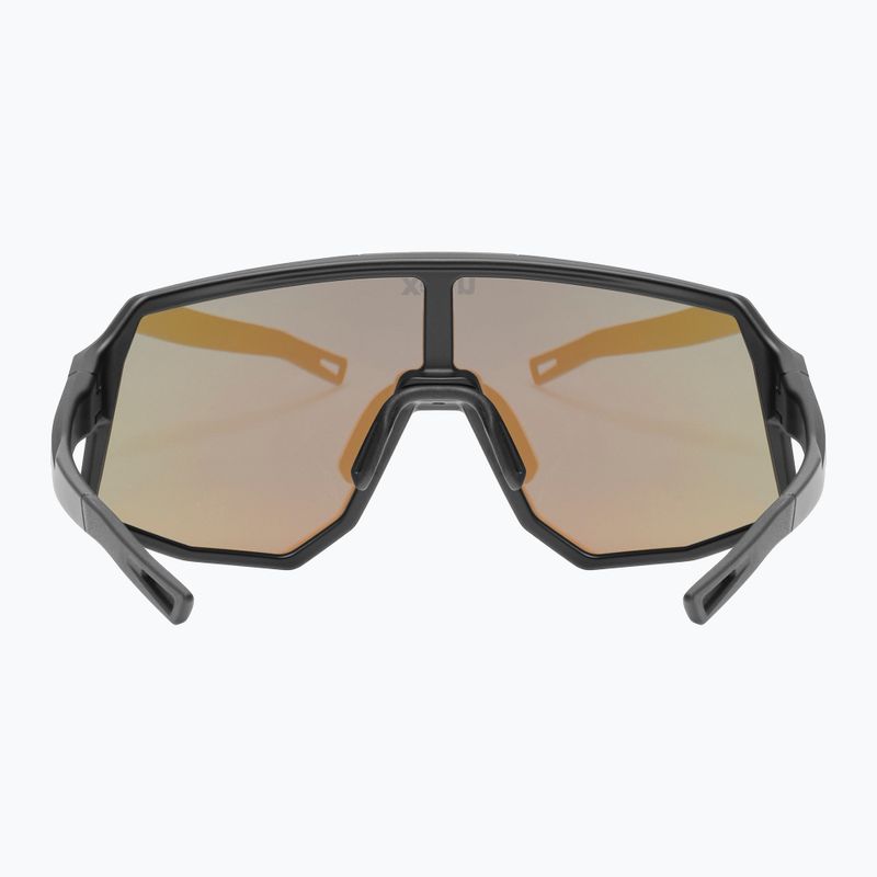 Окуляри сонцезахисні UVEX Sequenze black matt/mirror blue 4