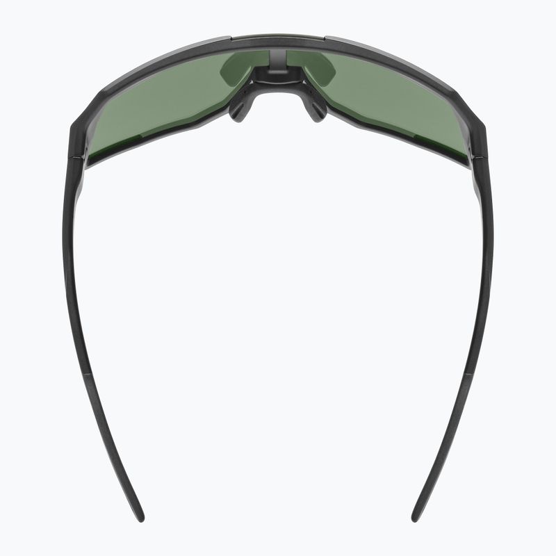 Окуляри сонцезахисні UVEX Sequenze black matt/mirror blue 5
