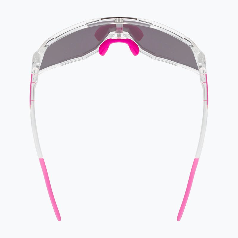 Окуляри сонцезахисні UVEX Sequenze clear/mirror pink 5