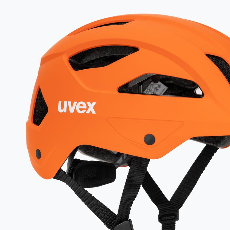 Шолом велосипедний UVEX Stride papaya matt 7
