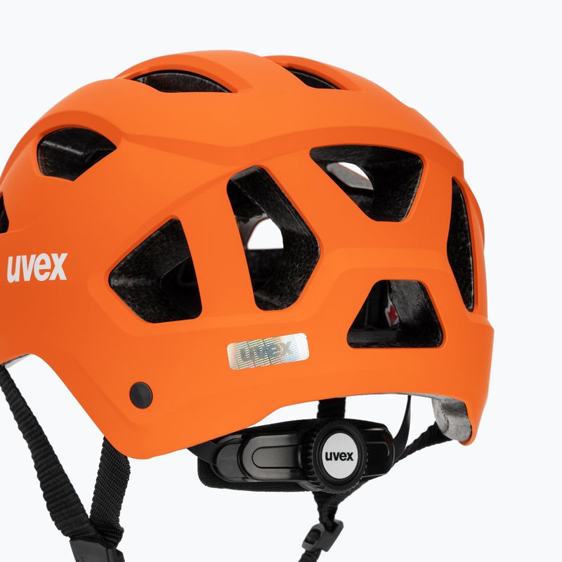 Шолом велосипедний UVEX Stride papaya matt 8