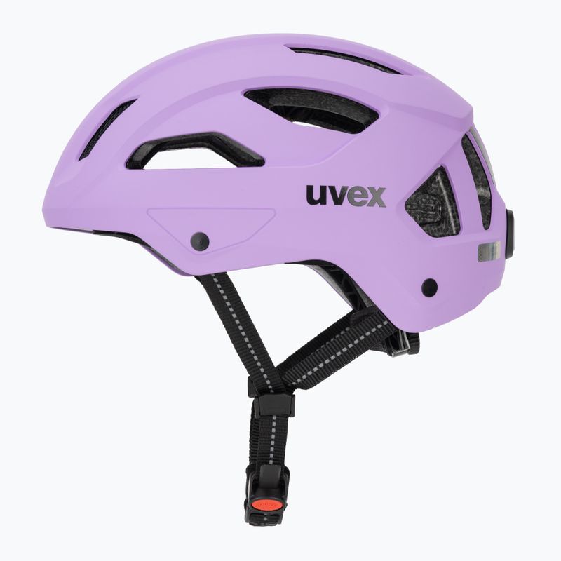 Шолом велосипедний UVEX City Stride lilac matt 3