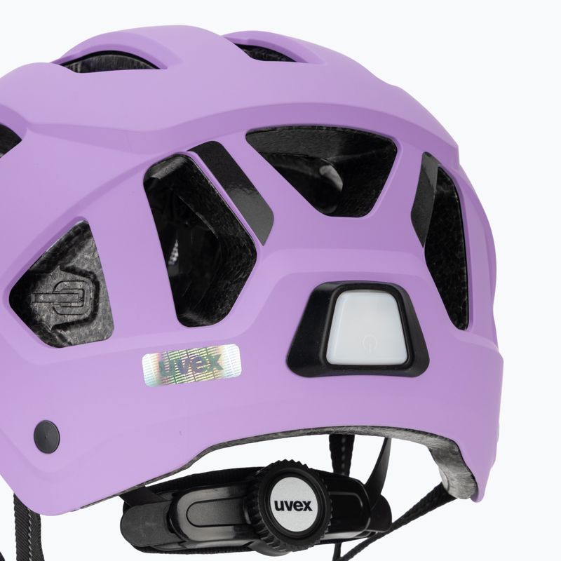 Шолом велосипедний UVEX City Stride lilac matt 8