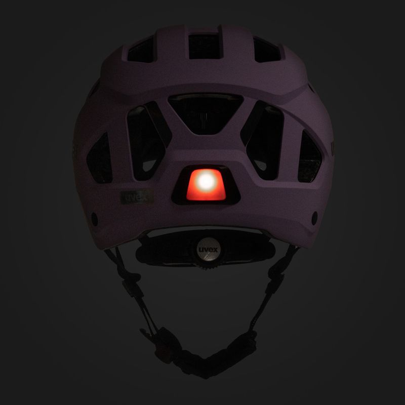 Шолом велосипедний UVEX City Stride lilac matt 9