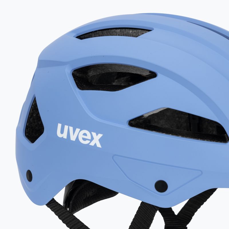 Шолом велосипедний UVEX Stride azure matt 8