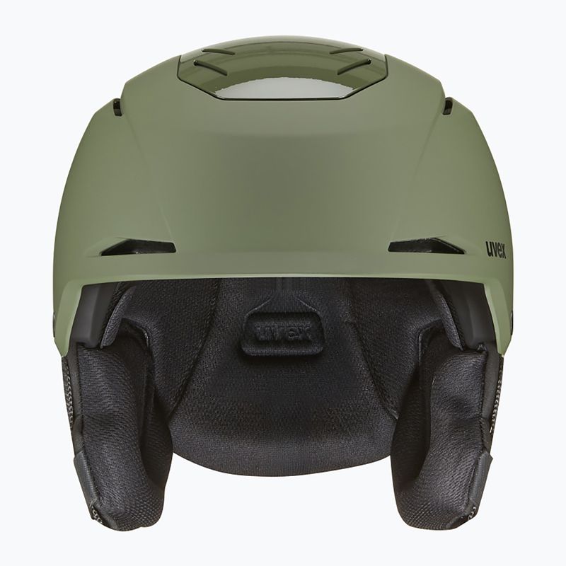 Шолом лижний UVEX Resolution khaki matt 2