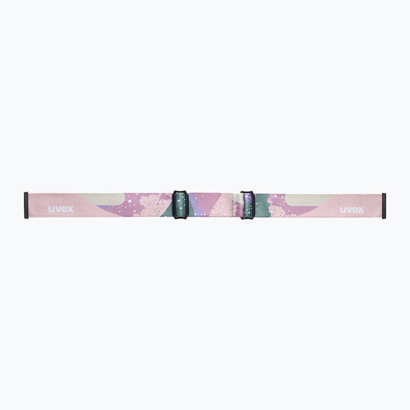 Окуляри лижні дитячі UVEX Speedy Nova FM S2 white matt/mirror rose 4