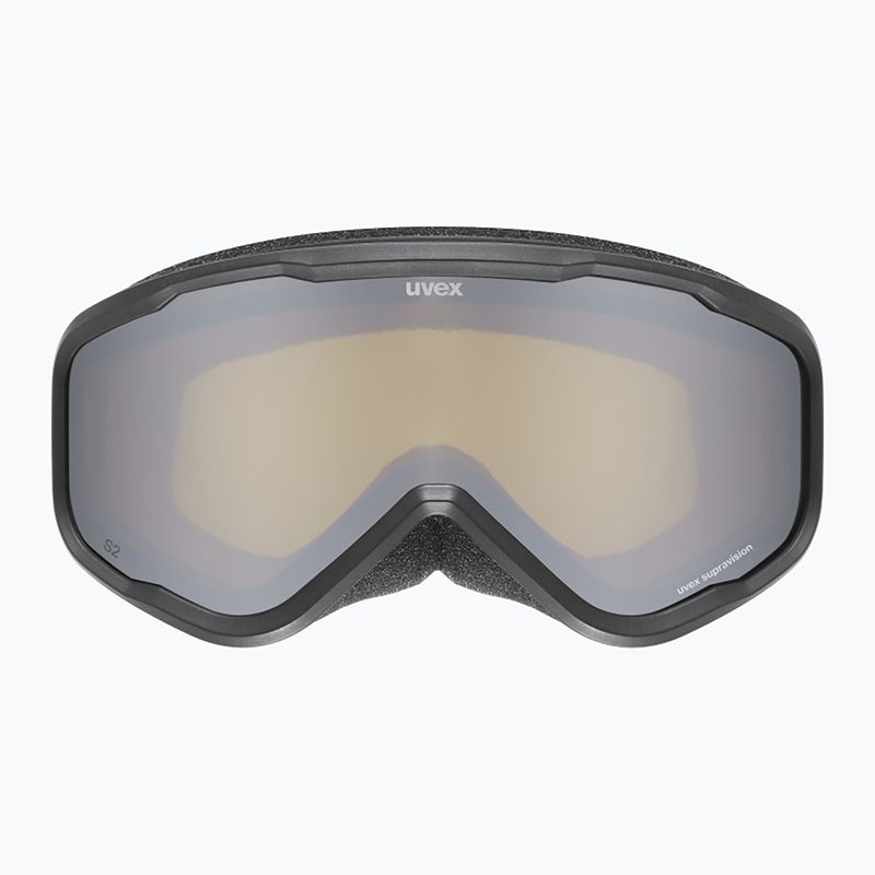Окуляри лижні дитячі UVEX Speedy Nova FM S2 black matt/mirror silver 2
