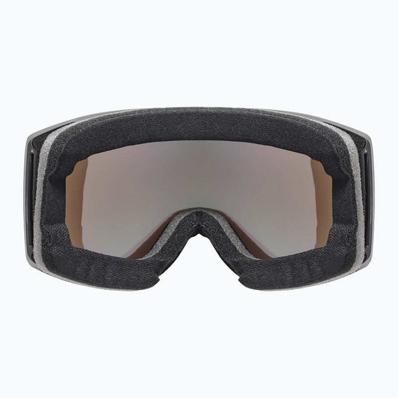 Окуляри лижні UVEX Scenic P S0-S4 black matt/mirror green/pola 3