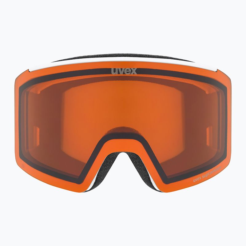 Окуляри лижні UVEX Ignite LG S2 white matt/orange 2