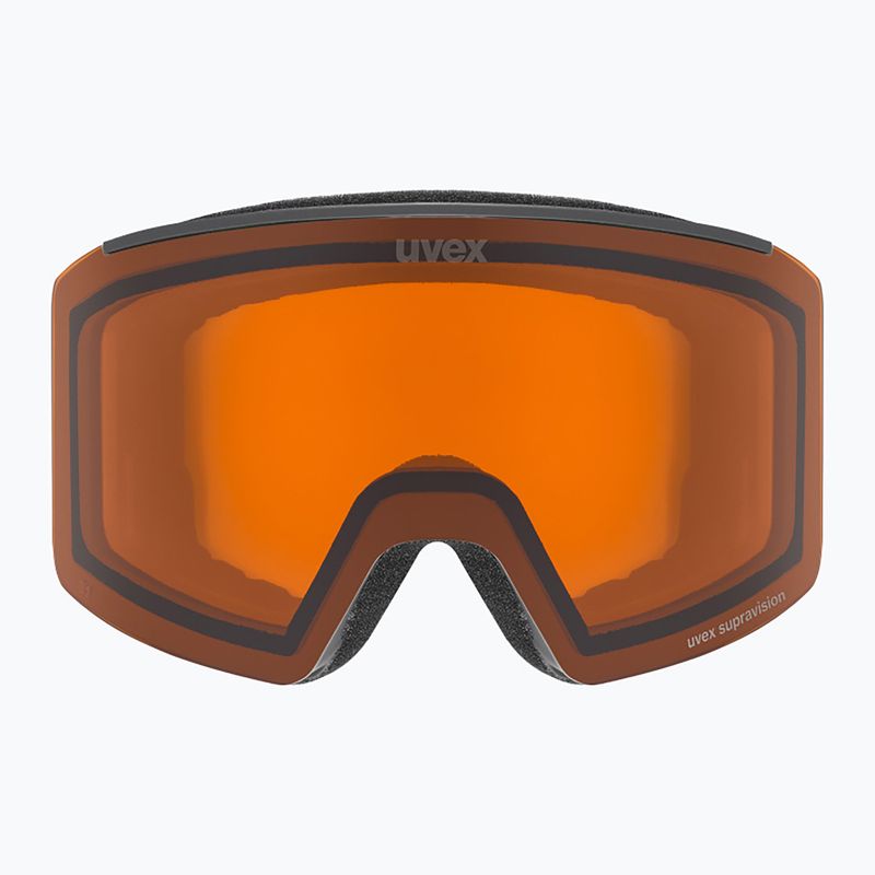 Окуляри лижні UVEX Ignite LG S2 black matte / orange 2