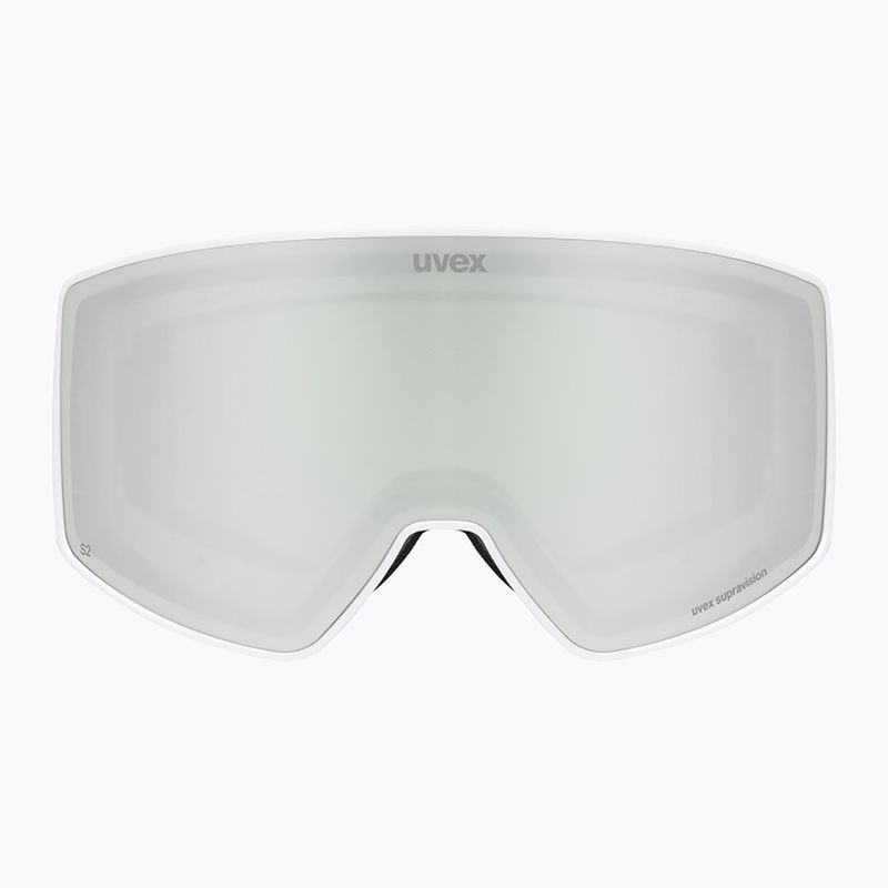 Окуляри лижні UVEX Scenic FM S2 white matt/mirror silver 2