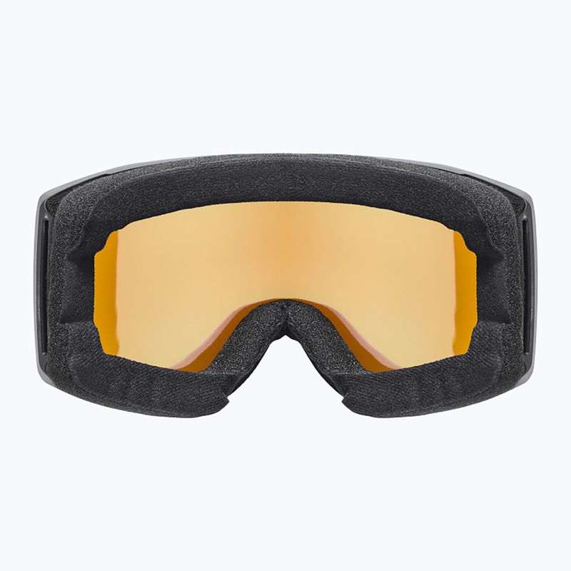 Окуляри лижні UVEX Scenic FM S2 black matt/mirror green 3