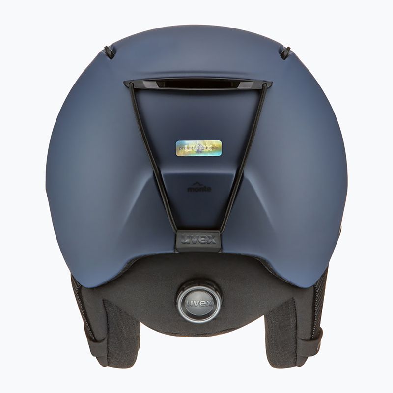 Шолом лижний UVEX Monte LT dusk blue matt 3