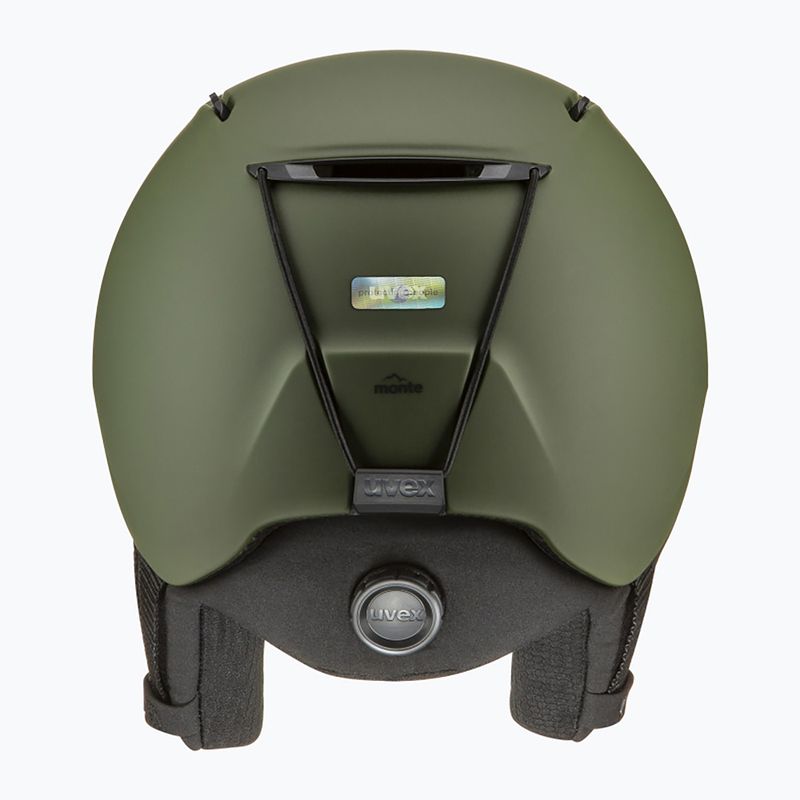 Шолом лижний UVEX Monte LT khaki matt 3