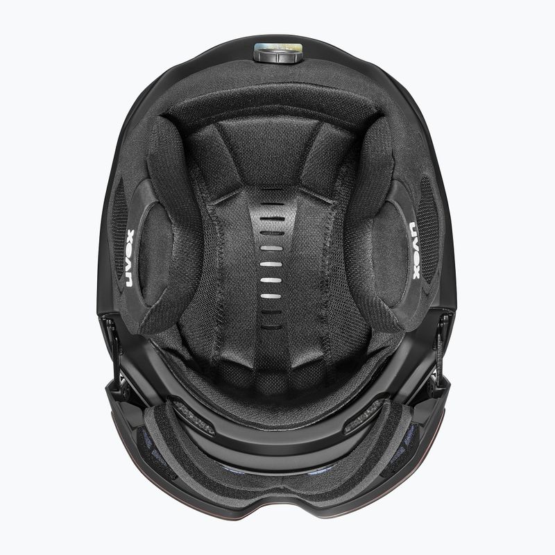 Шолом лижний UVEX Ultimate Horizon MIPS black/black mat 4