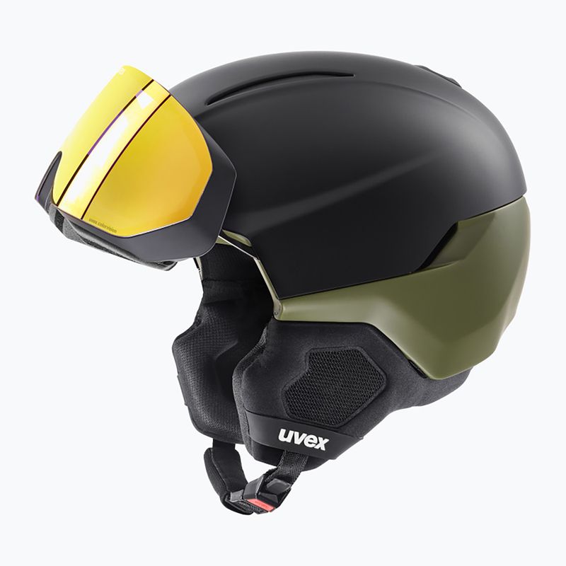 Шолом лижний UVEX Horizon CV black/khaki matt 6