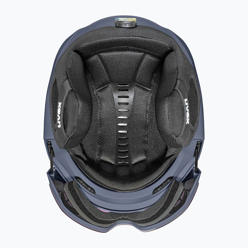 Шолом лижний UVEX Horizon CV MIPS dusk blue matt 5