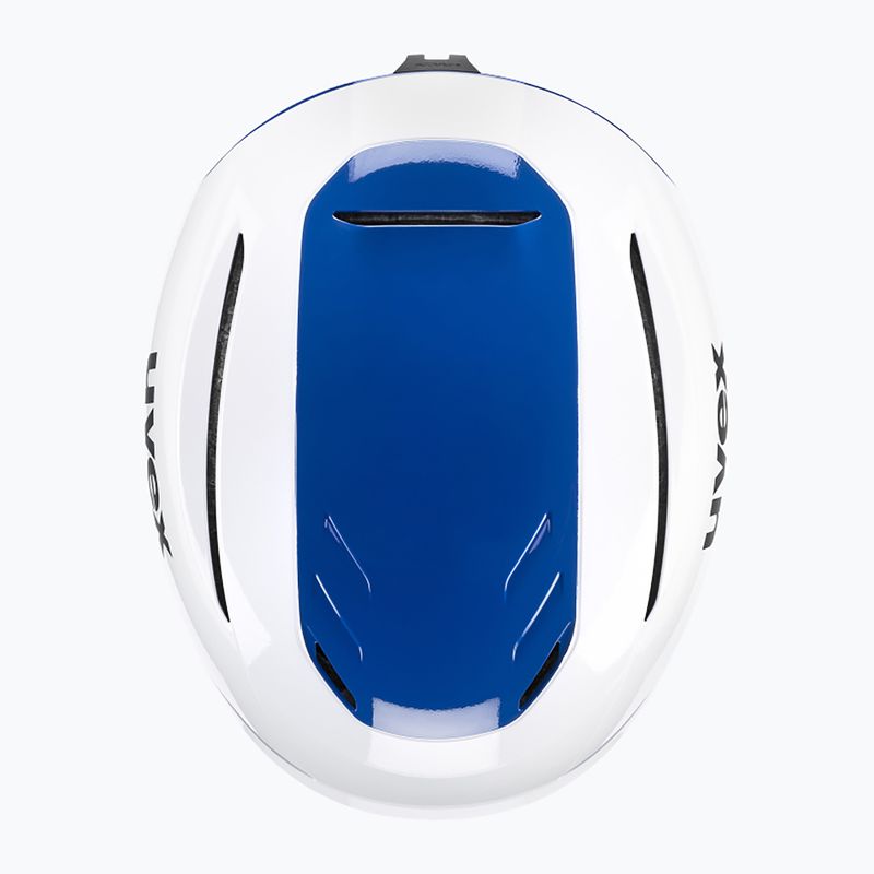 Шолом лижний UVEX Resolution SL white/blue 4