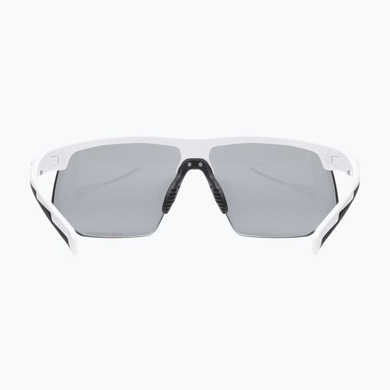 Окуляри сонцезахисні UVEX Aerios Small V white matt/smoke 3