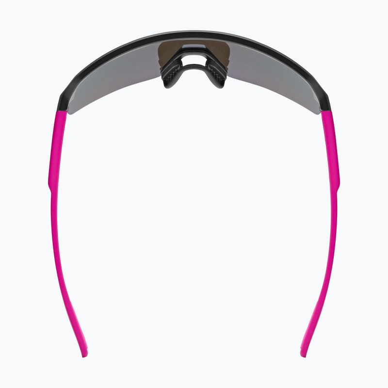 Окуляри сонцезахисні дитячі UVEX Dyrt Jr black pink mat/mirror pink 4