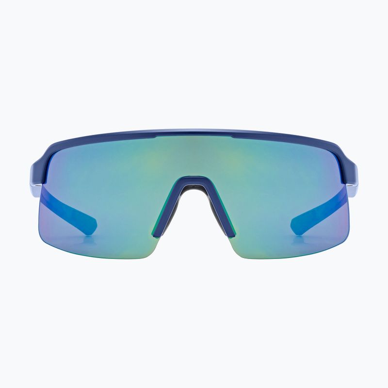 Окуляри сонцезахисні дитячі UVEX Dyrt Jr blue matt/mirror green 2
