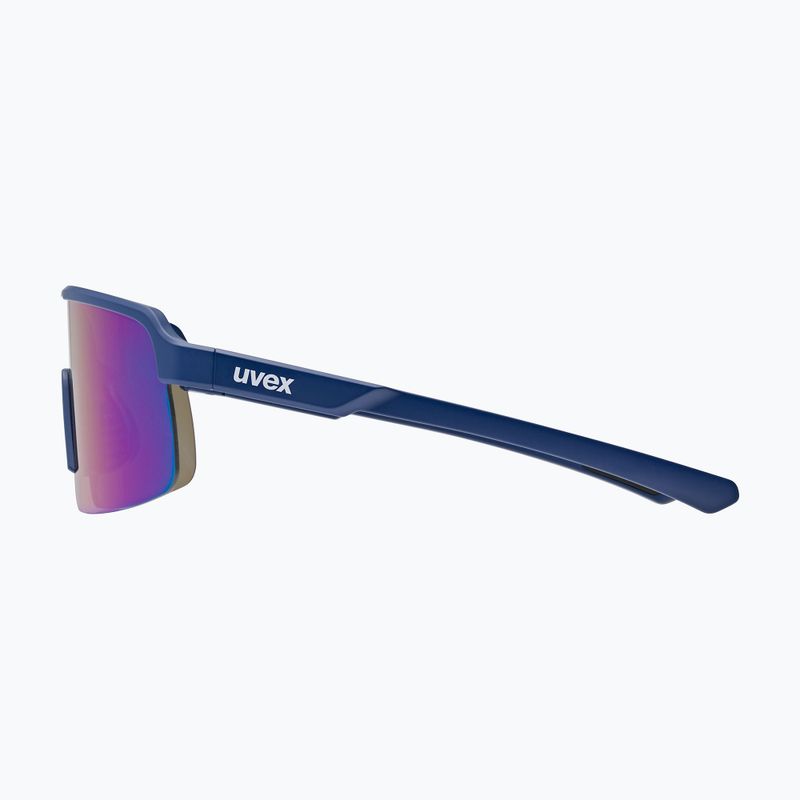 Окуляри сонцезахисні дитячі UVEX Dyrt Jr blue matt/mirror green 5