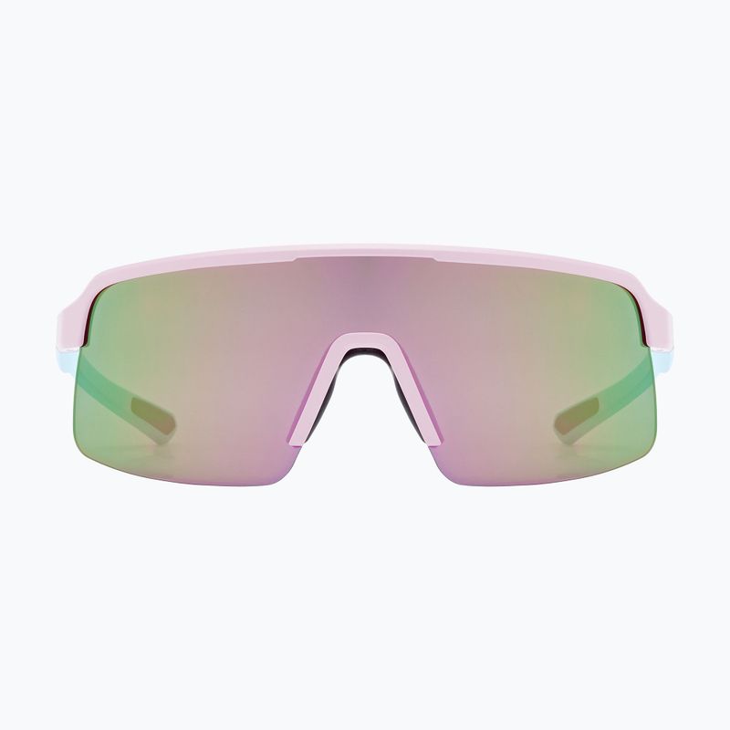 Окуляри сонцезахисні дитячі UVEX Dyrt Jr pink/green matt/mirror pink 2