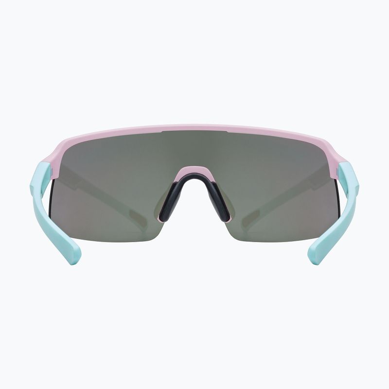 Окуляри сонцезахисні дитячі UVEX Dyrt Jr pink/green matt/mirror pink 3