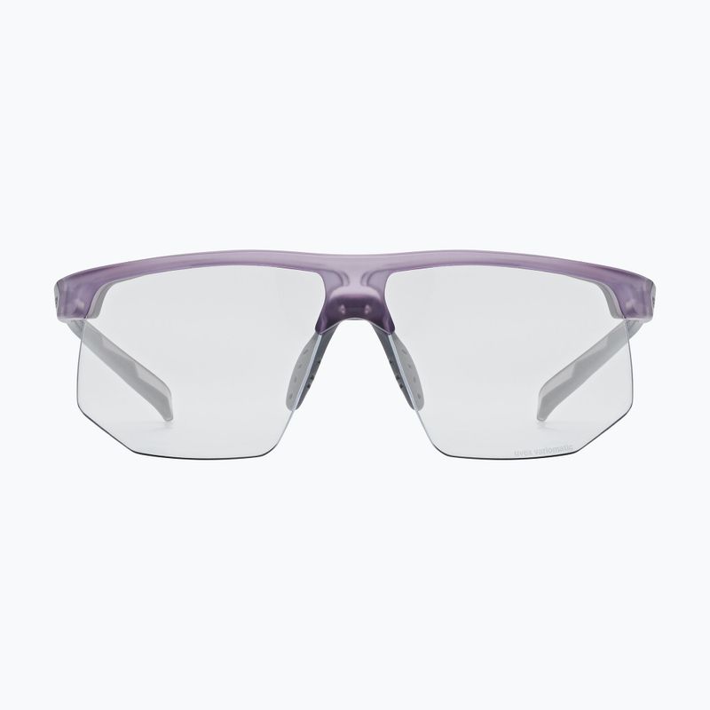 Окуляри сонцезахисні UVEX Aerios Small V purple matt/smoke 2