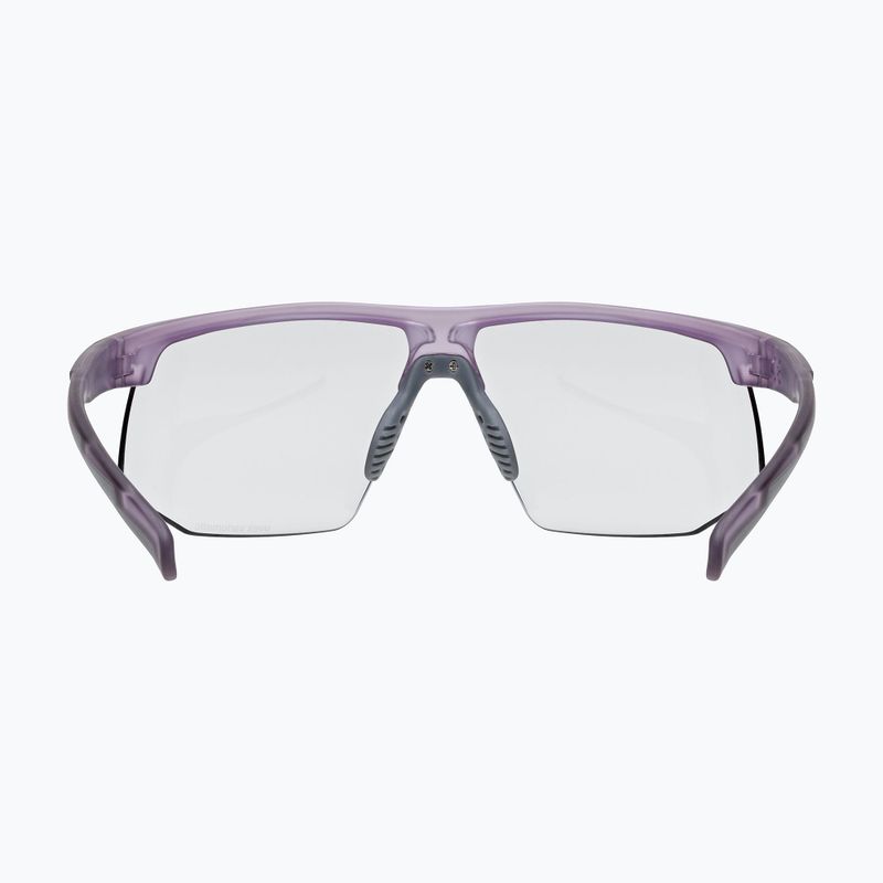 Окуляри сонцезахисні UVEX Aerios Small V purple matt/smoke 3