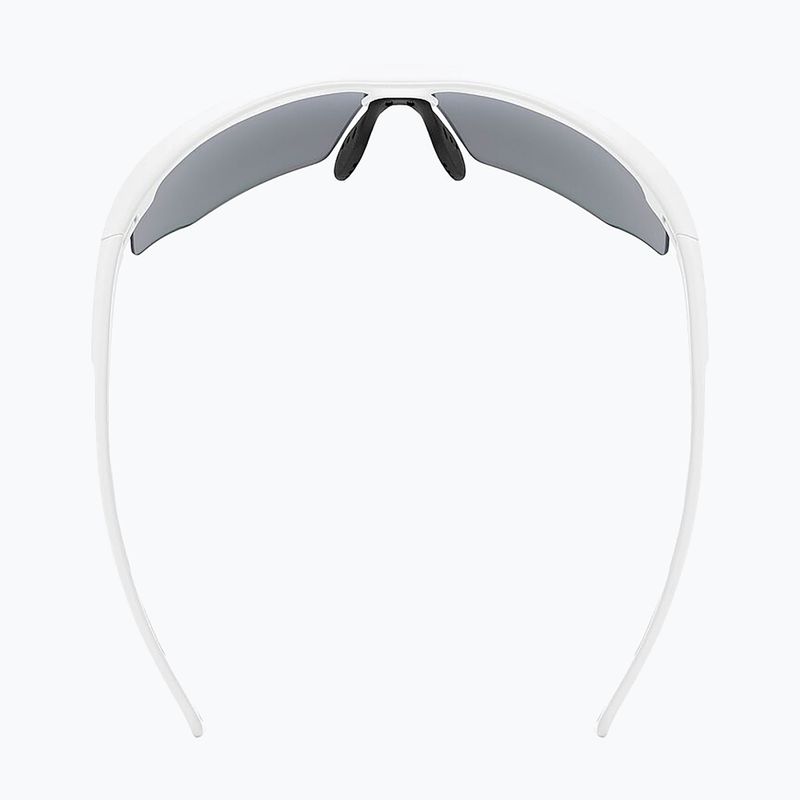 Окуляри сонцезахисні UVEX Aerios Small white matt/mirror rose 4