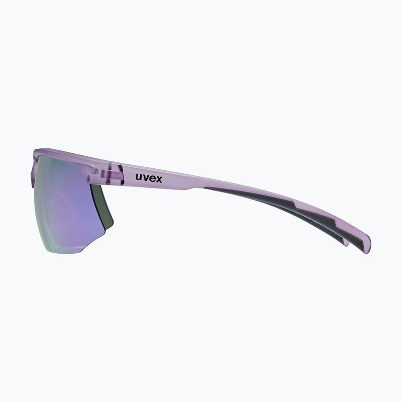 Окуляри сонцезахисні UVEX Aerios Small purple matt/mirror purple 5