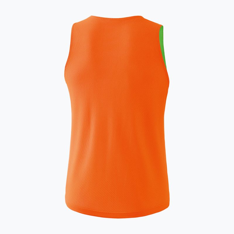 Маркер футбольний ERIMA Reversible Training Bib orange/green 2