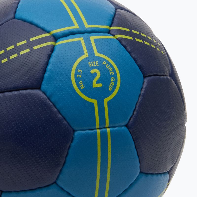 М'яч гандбольний ERIMA Pure Grip No. 2.5 new navy/lime розмір 2 3