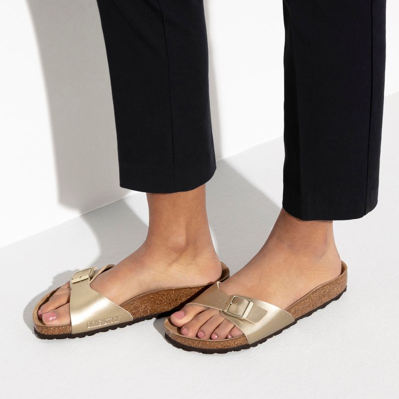 Шльопанці BIRKENSTOCK Madrid BF Narrow gold 4