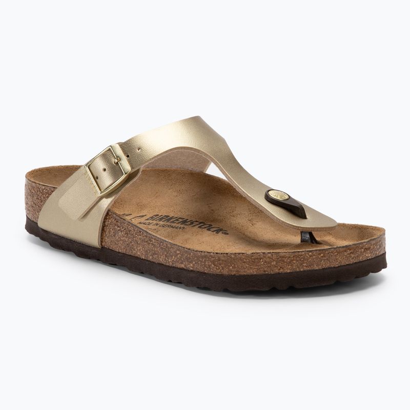 Шльопанці жіночі BIRKENSTOCK Gizeh BF Regular gold