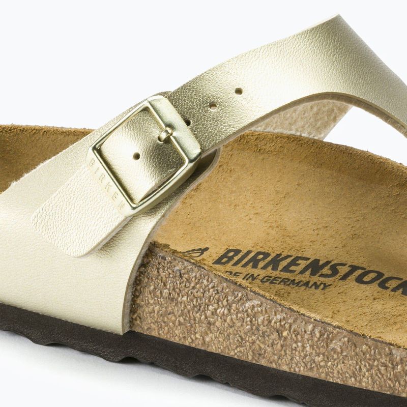 В'єтнамки BIRKENSTOCK Gizeh Birko-Flor Narrow gold 6