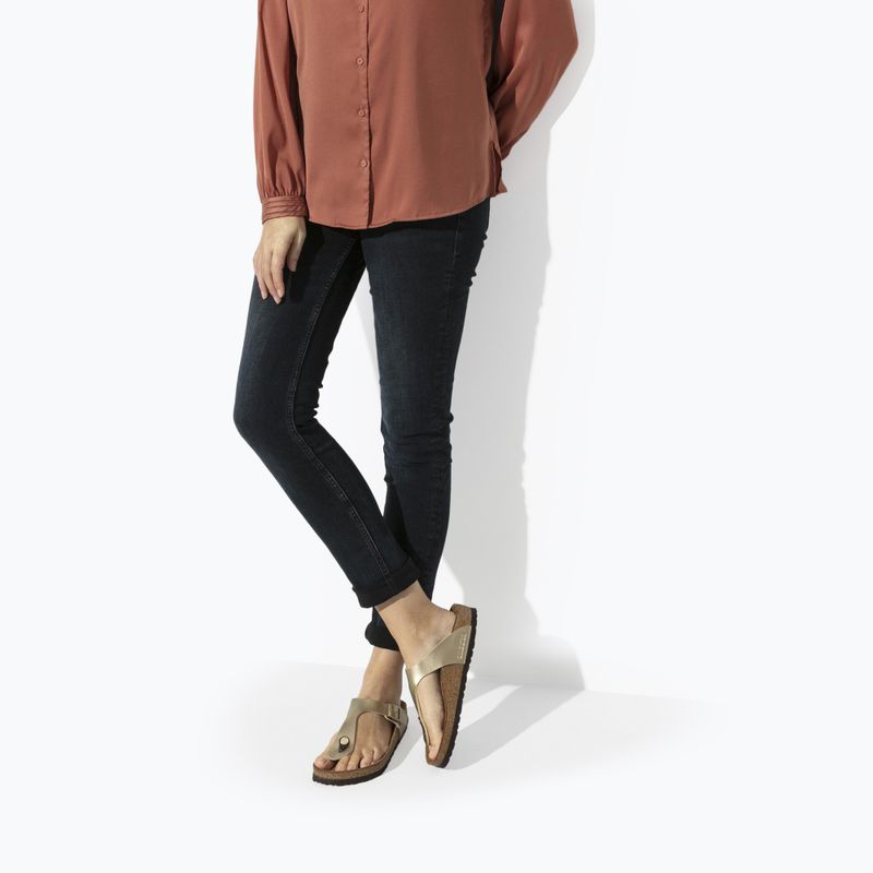 В'єтнамки BIRKENSTOCK Gizeh Birko-Flor Narrow gold 8