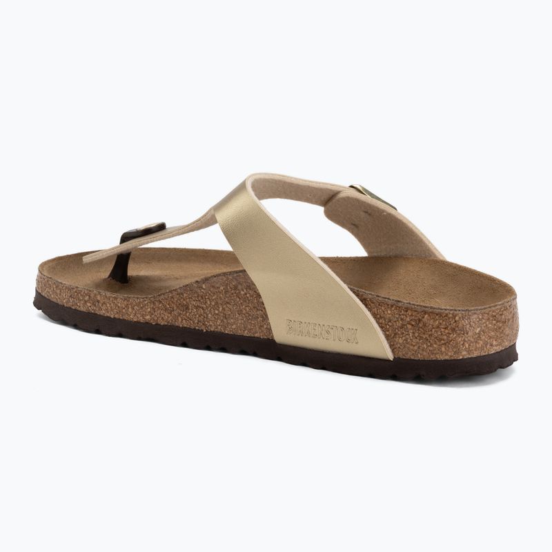 В'єтнамки BIRKENSTOCK Gizeh Birko-Flor Narrow gold 3