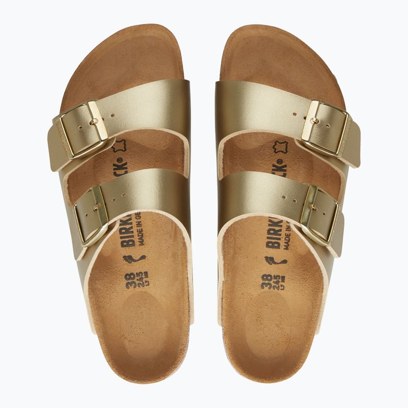 Шльопанці BIRKENSTOCK Arizona Birko-Flor gold 3
